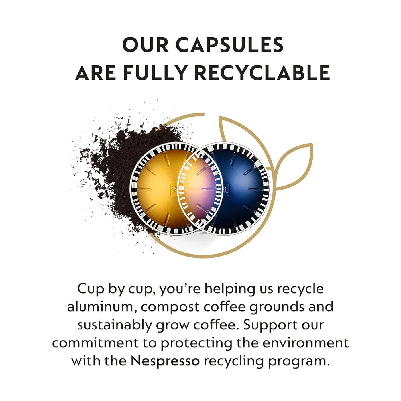 Nespresso  Voltesso and Altissio Ristretto & Espresso Capsules (1.35 fl oz) Bundle - Image 3