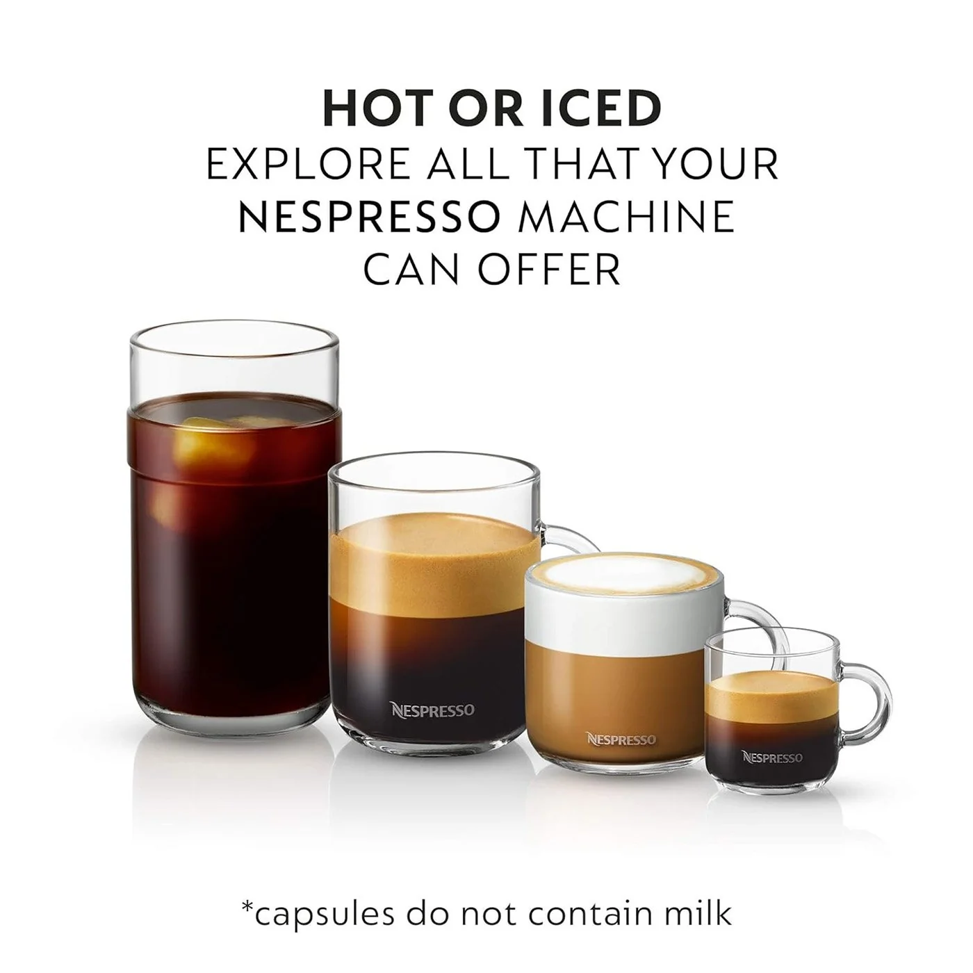 Nespresso  Voltesso and Altissio Ristretto & Espresso Capsules (1.35 fl oz) Bundle - Image 7