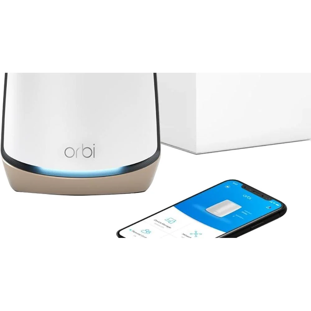 Netgear Orbi Tri-Band WiFi 6 Mesh Network System - RBK863S-100NAS - Image 8