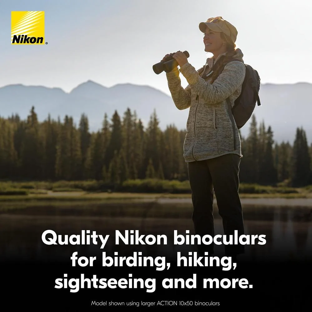 Nikon ACTION 10x42 Binoculars, Black (16806) - Image 5
