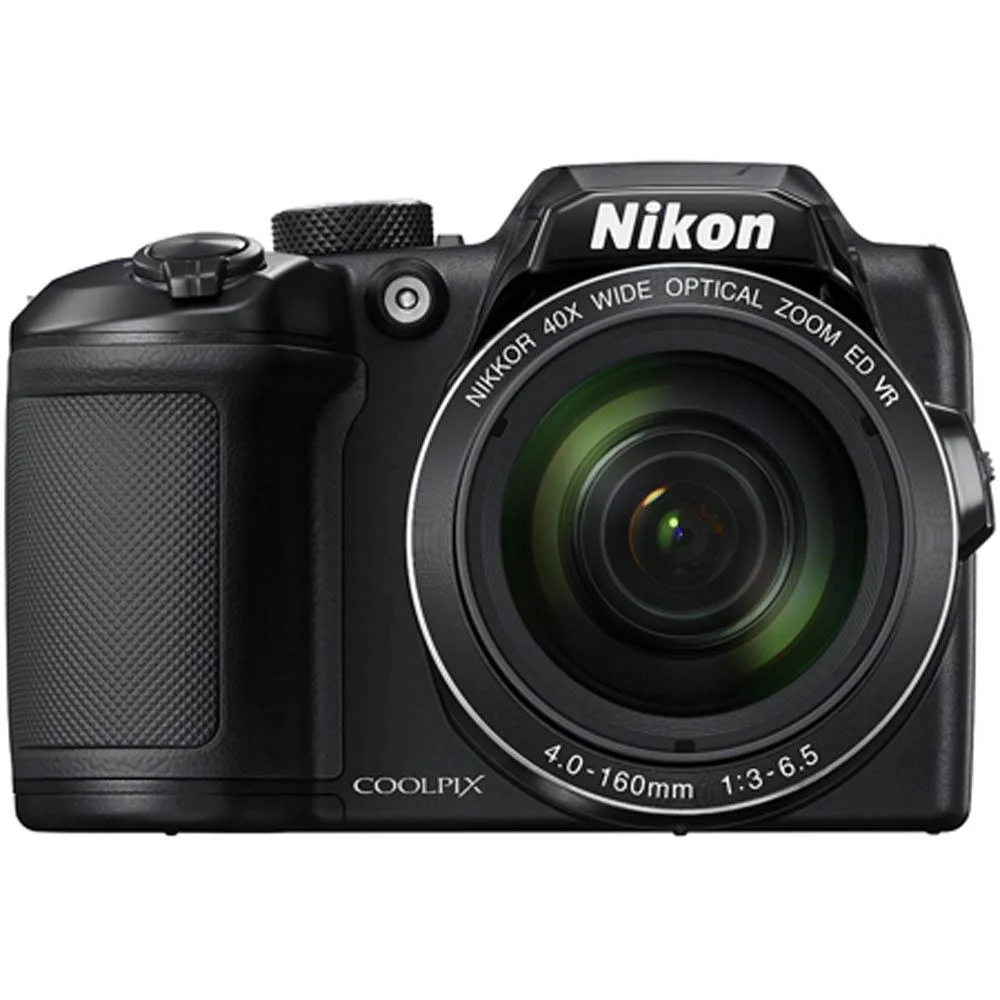 Nikon COOLPIX B500 16MP 40x Optical Zoom Digital Camera w/ WiFi (Black) Refurbished - Image 2