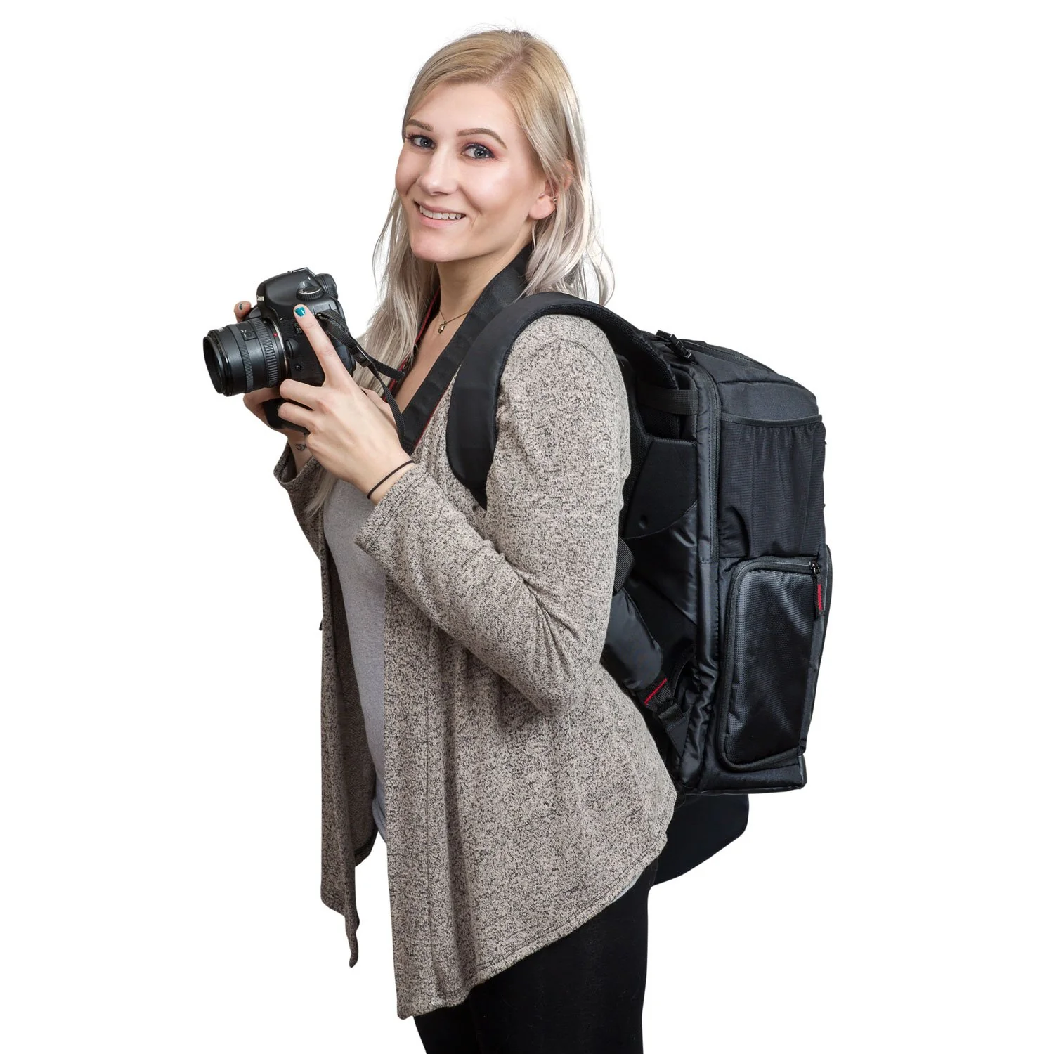 Nikon D850 Digital SLR 45.7MP 4K FX Camera Body w/ Deco Gear Backpack Editing Bundle - Image 10