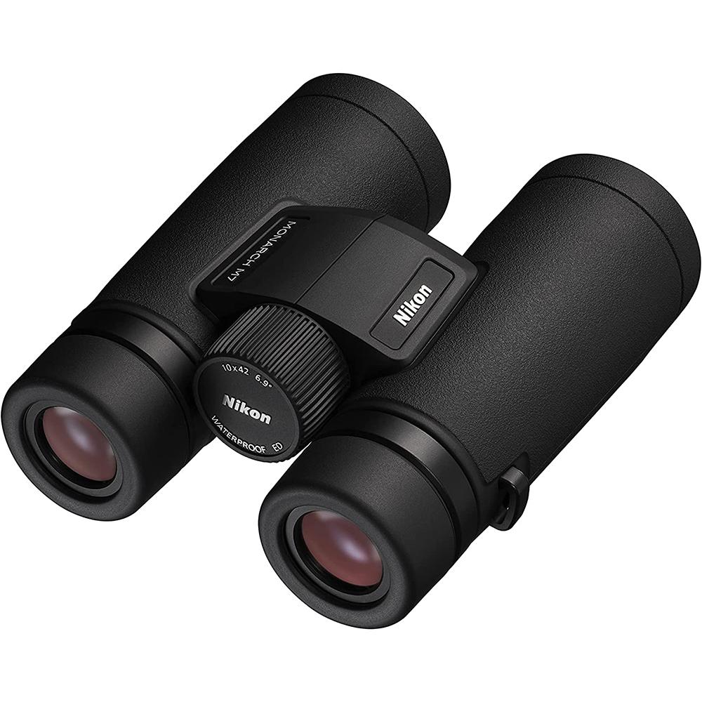 Nikon Monarch M7 Binoculars 10x42 ED Lenses Water/Fog Proof with Tactical Bundle - Image 4