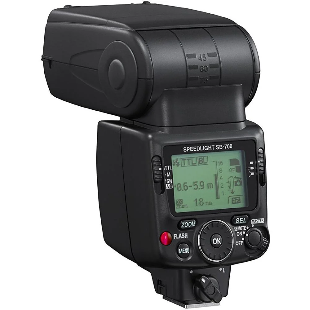 Nikon SB-700 AF Speedlight Flash for Nikon DSLR Cameras, Tripod, & Case Bundle - Image 5