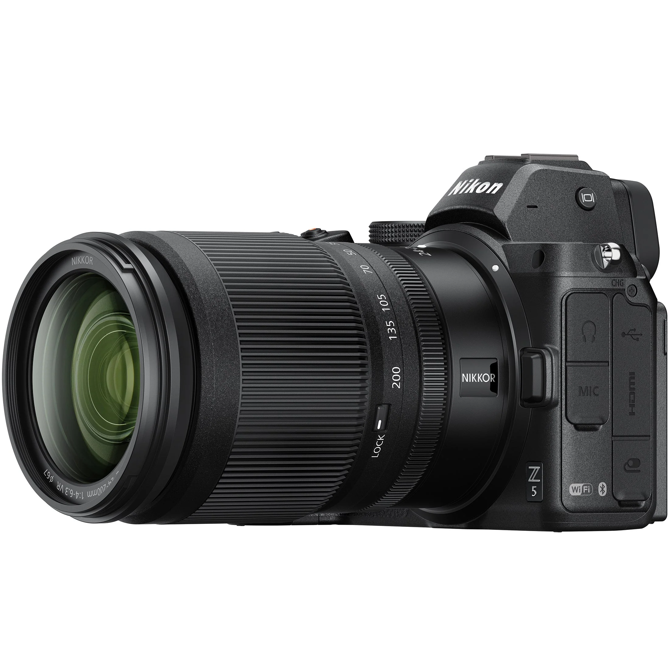 Nikon Z5 Mirrorless Full Frame Camera Body FX 4K + 24-200mm f/4-6.3 VR Lens Kit Bundle - Image 8