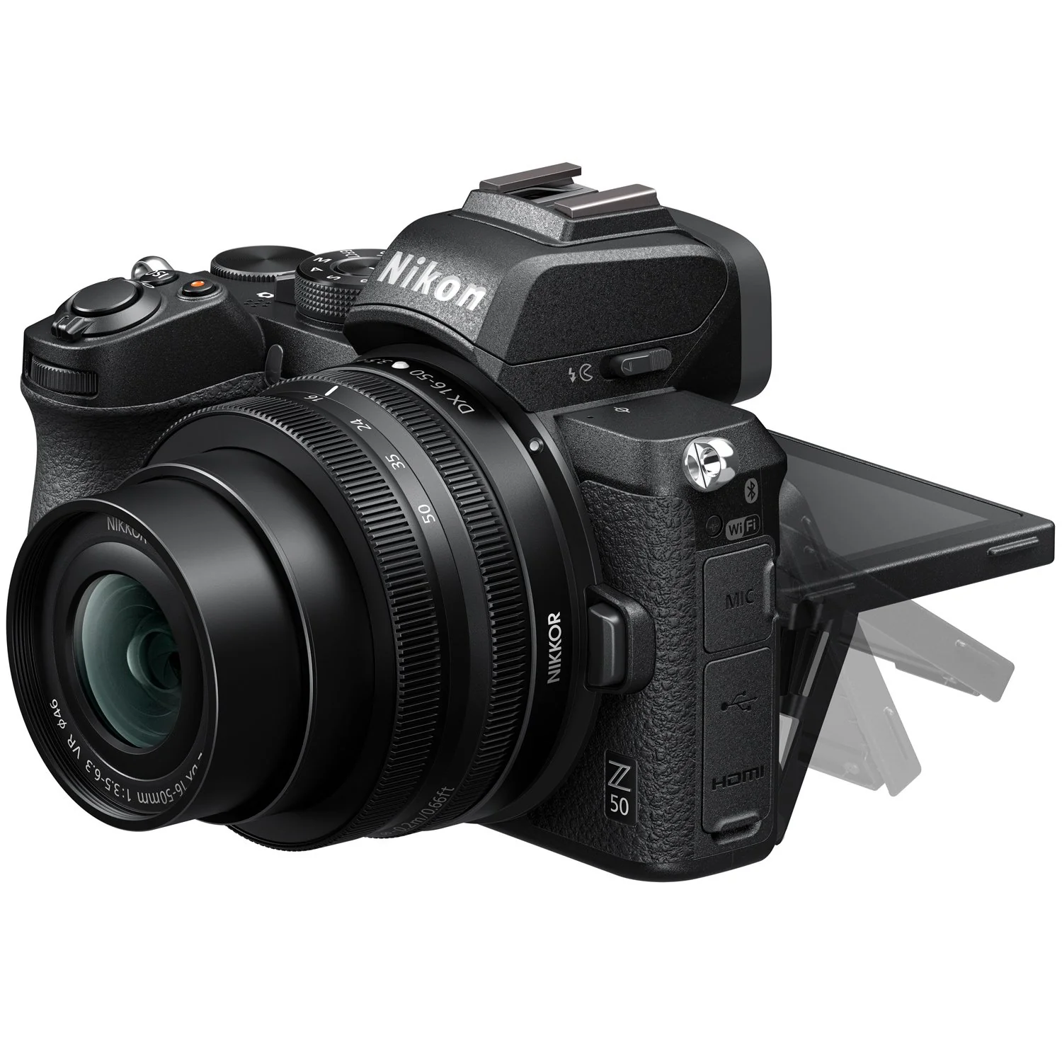 Nikon Z50 Mirrorless Camera 4K DX-Format 16-50mm + 50-250mm VR 2 Lens Pro Bundle - Image 14