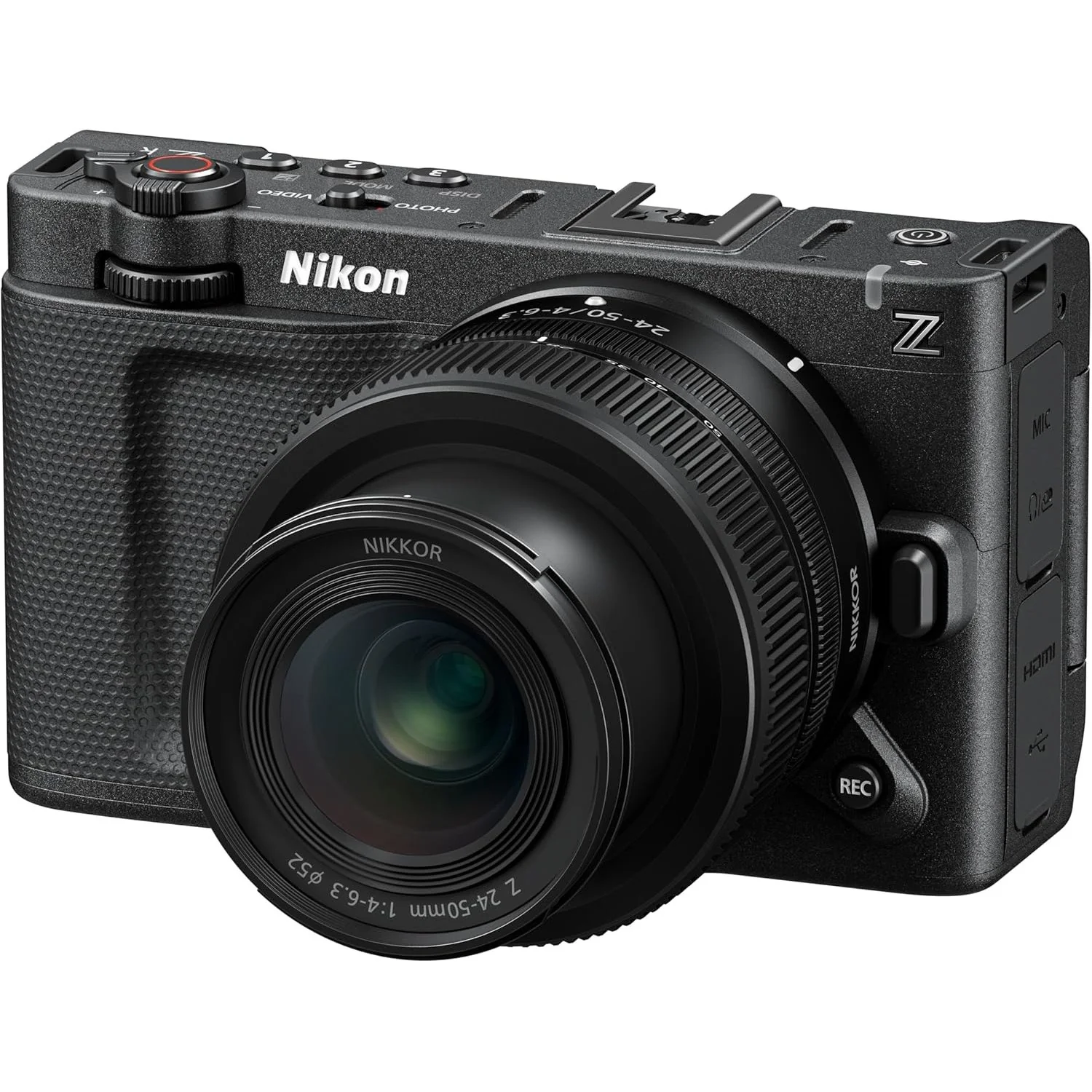 Nikon ZR Cinema Camera, 6K Full-Frame, RED ((24-50mm Lens Kit) + Deco Essentials eBook - Image 2