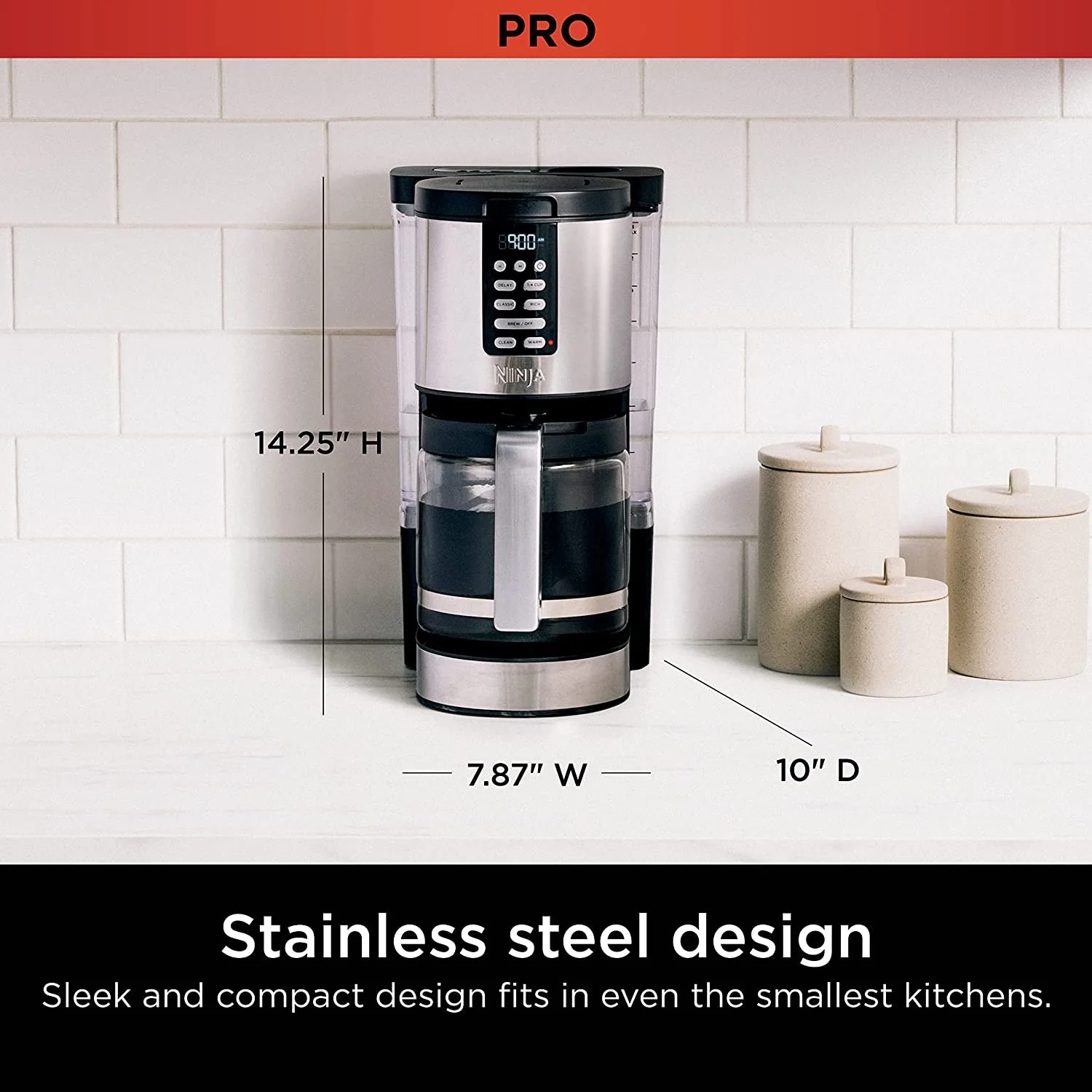 Ninja 14 Cup Programmable Coffee Maker XL Pro (Refurbished) - Image 2