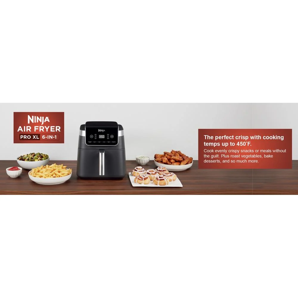 Ninja Air Fryer Pro XL 6in1 6.5Q Max Crisp Technology Nonstick Basket AF181 (Refurb) - Image 11