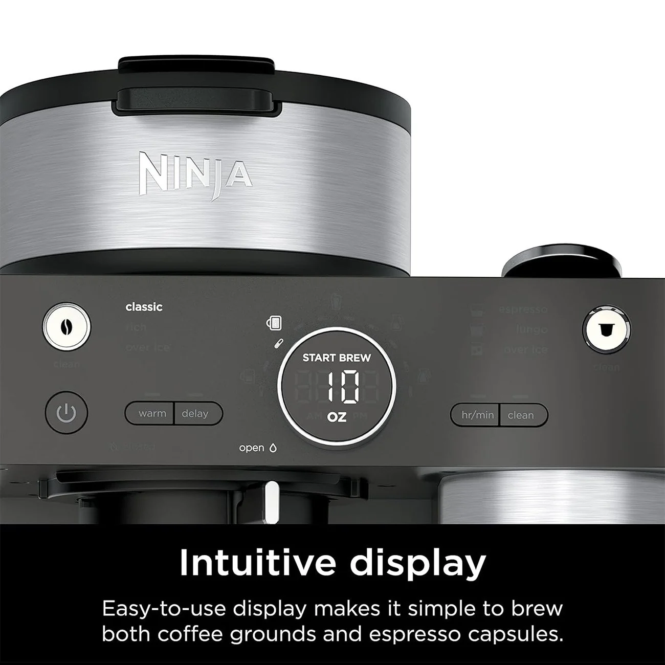 Ninja CFN601 Espresso & Coffee Barista System, Black and Stainless Steel - Image 18