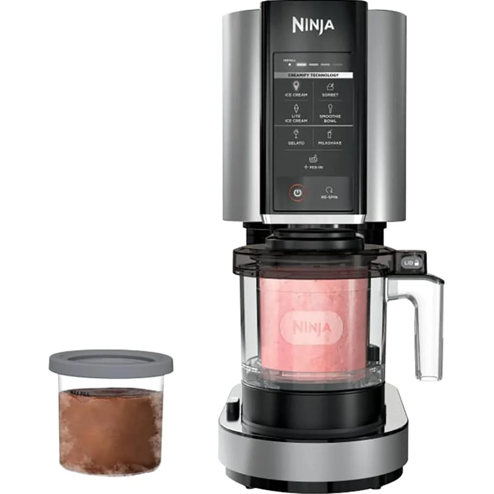 Ninja CREAMi 7-in-1 Ice Cream Maker, White (NC301) - Image 2