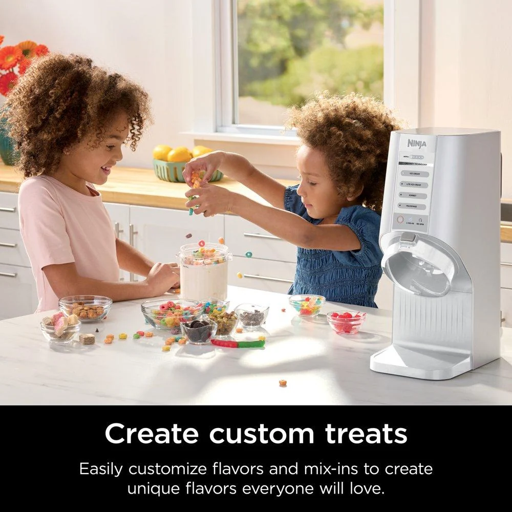 Ninja CREAMi Breeze Ice Cream Maker & Frozen Treat Maker 5 in 1 (Factory Refurbished) - Image 2