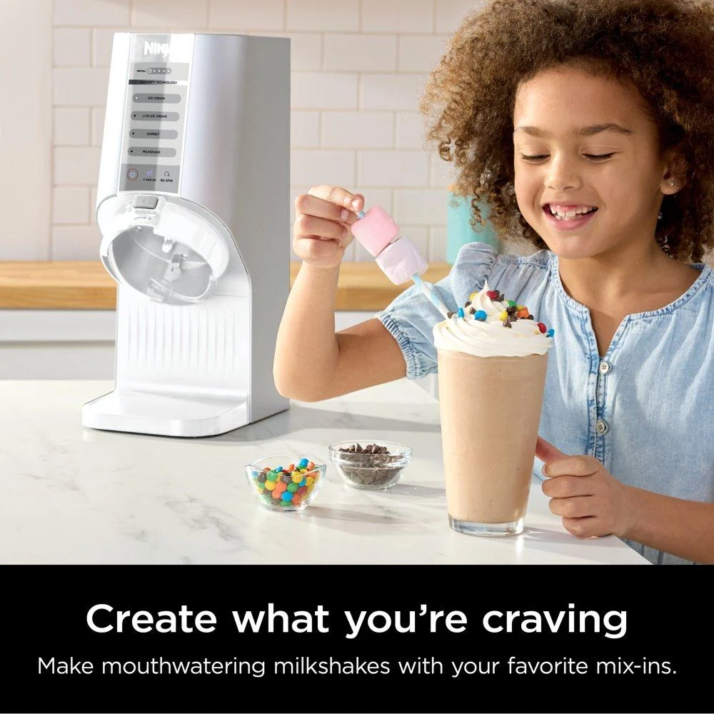 Ninja CREAMi Breeze Ice Cream Maker & Frozen Treat Maker 5 in 1 (Factory Refurbished) - Image 4