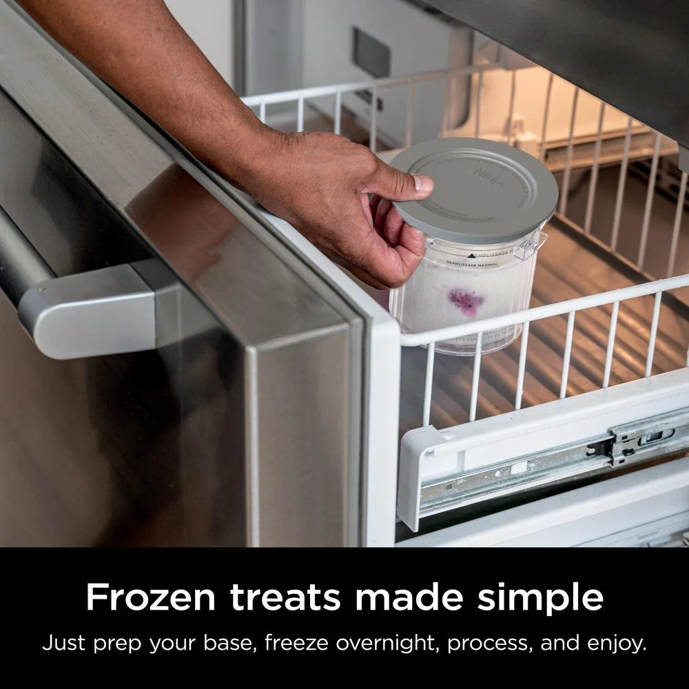 Ninja CREAMi Breeze Ice Cream Maker & Frozen Treat Maker 5 in 1 (Factory Refurbished) - Image 7