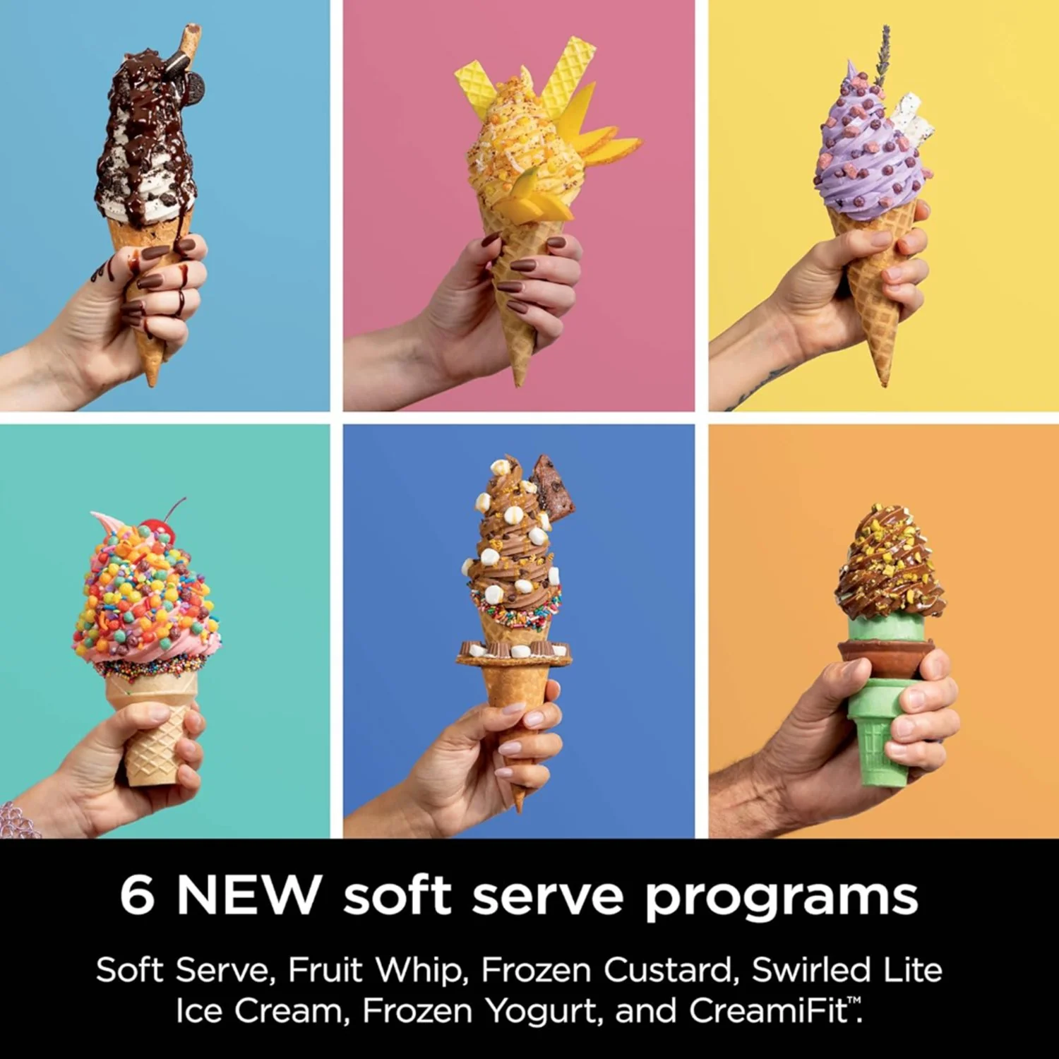 Ninja CREAMi Swirl 13-in-1 Soft Serve Ice Cream Machine - Image 5