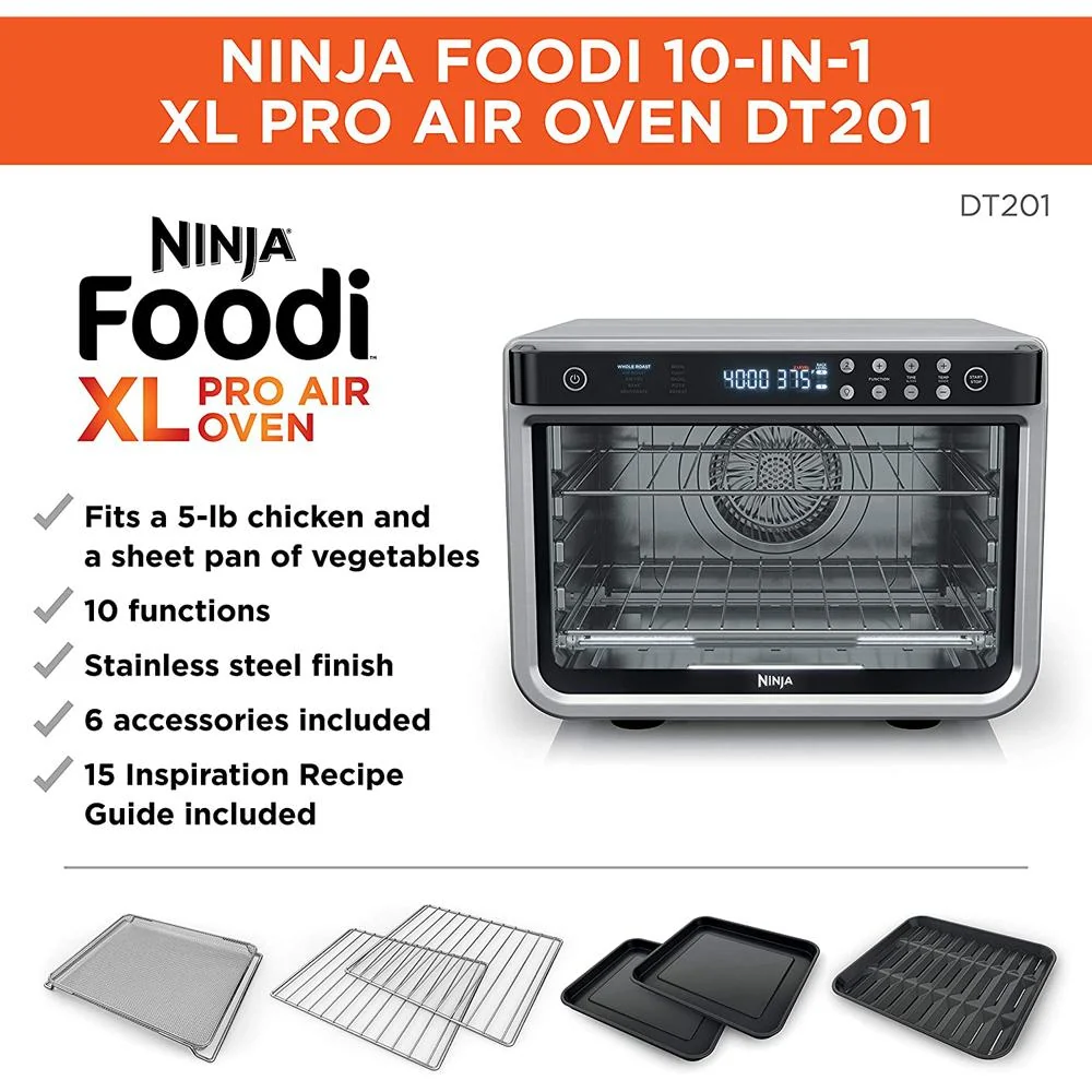 Ninja DT201 Foodi 10-in-1 XL Pro Air Fry (Refurbished) - Image 2