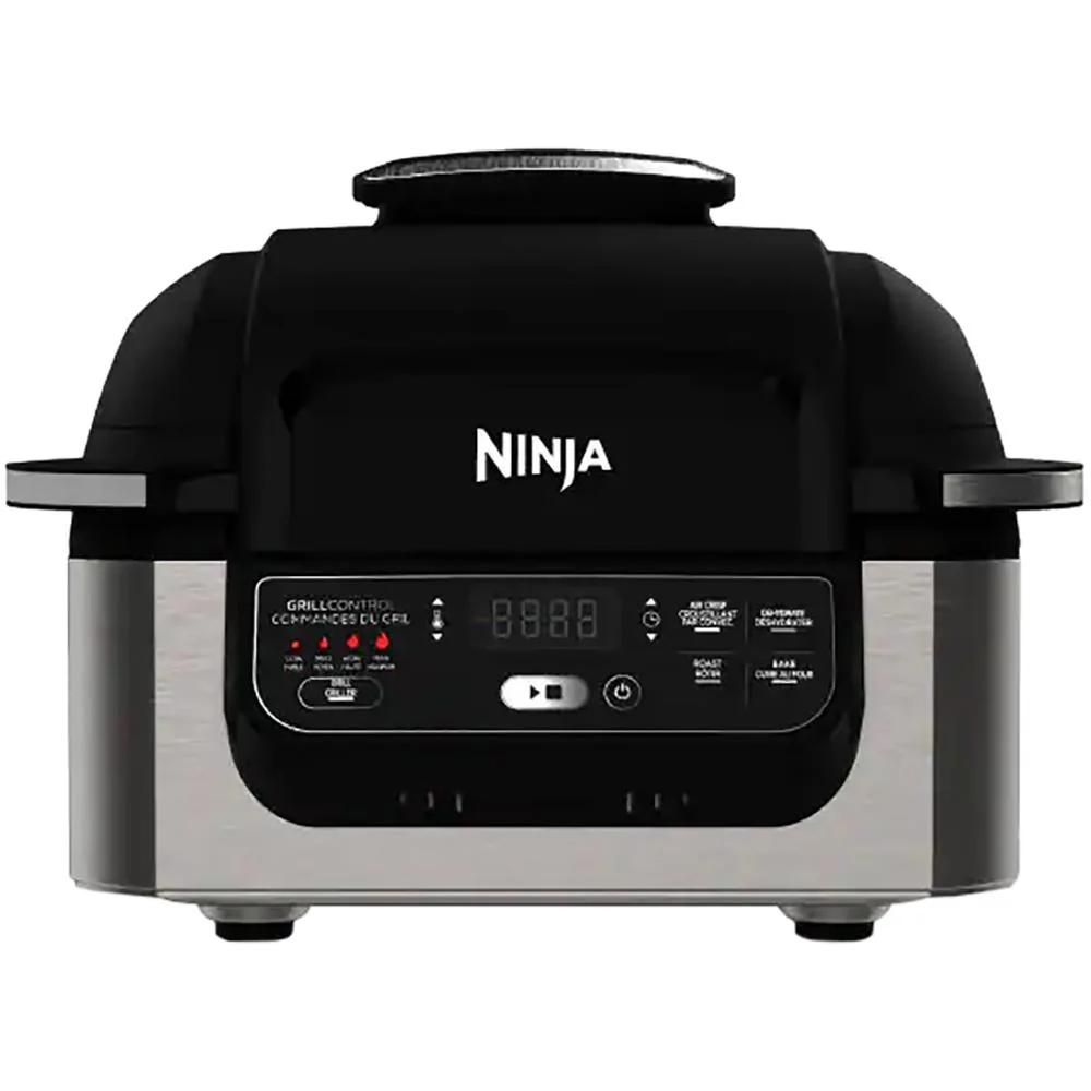 Ninja Foodi 5-in-1 Indoor Electric Grill w/ Air Fryer- AG302 Factory Refurbished - Image 2