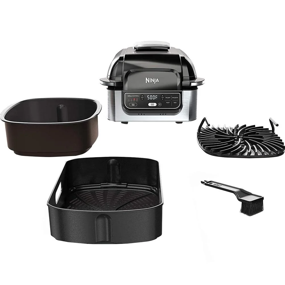 Ninja Foodi 5-in-1 Indoor Electric Grill w/ Air Fryer- AG302 Factory Refurbished - Image 4