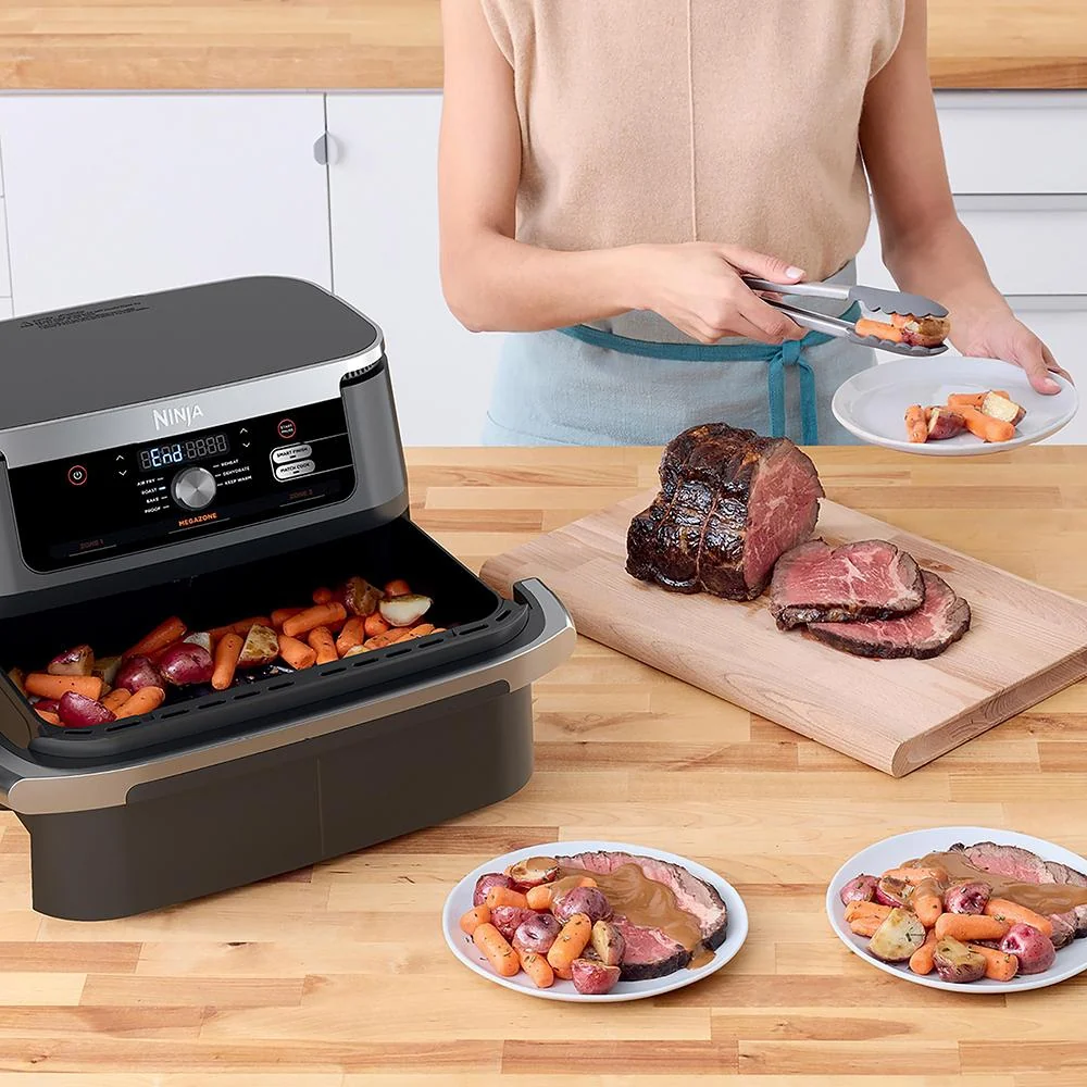 Ninja Foodi 7-in-1 DualZone FlexBasket Air Fryer w/ 11-qt MegaZone Factory Refurbished - Image 11