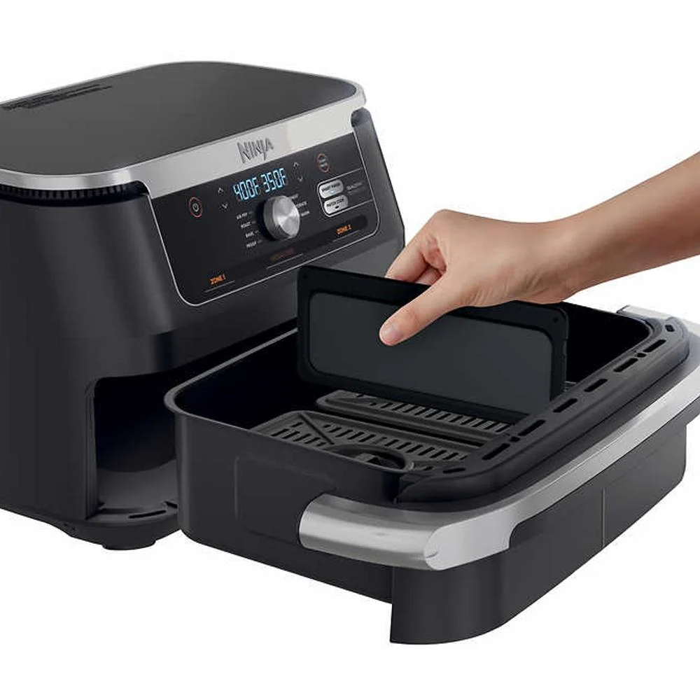 Ninja Foodi 7-in-1 DualZone FlexBasket Air Fryer w/ 11-qt MegaZone Factory Refurbished - Image 4