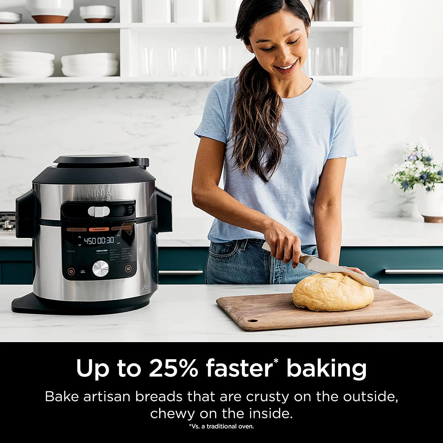 Ninja Foodi XL 8 Qt. Pressure Cooker Air Fryer (OL601) - Refurbished - Image 9