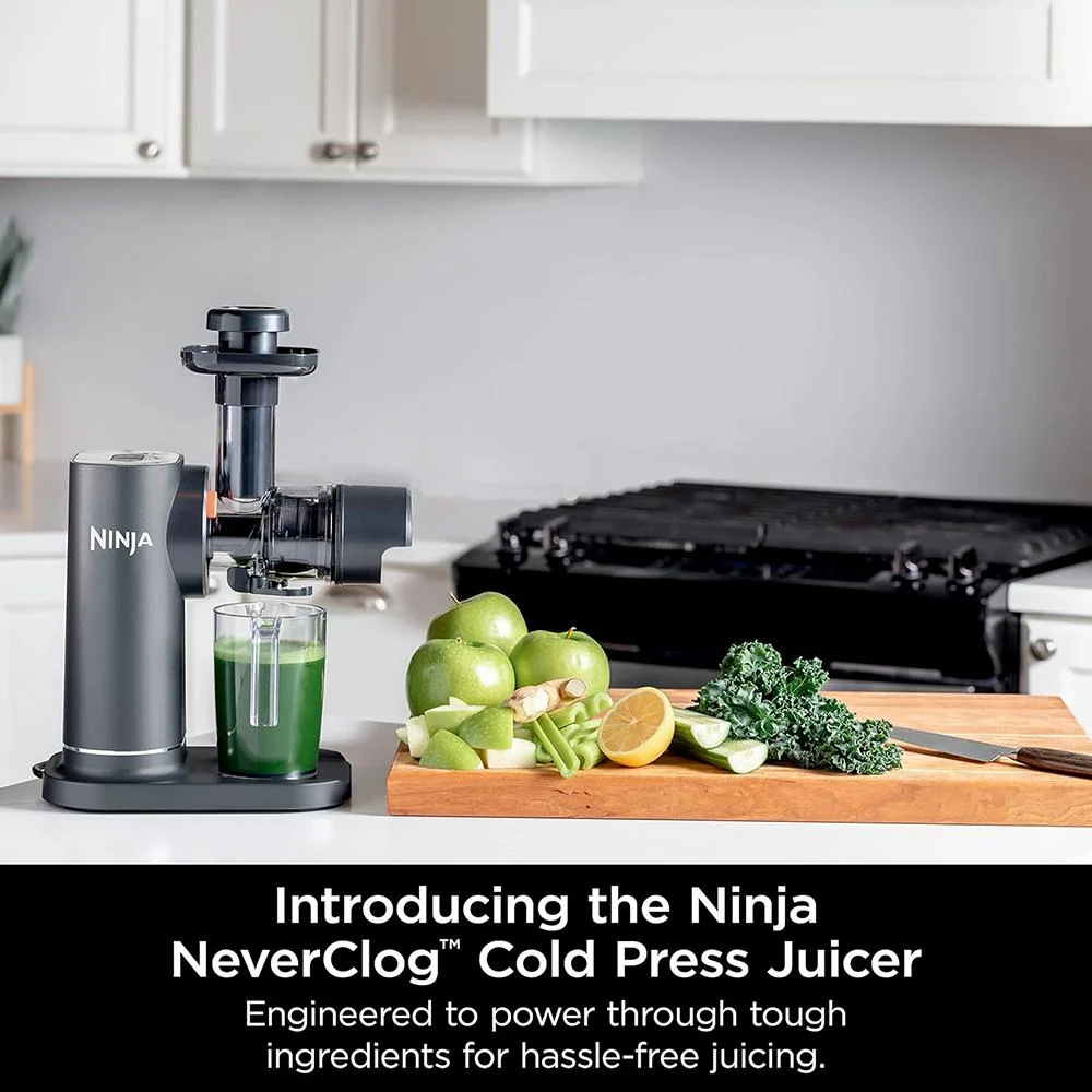 Ninja JC151 NeverClog Cold Press Juicer, 2nd Generation - Refurbished - Image 2