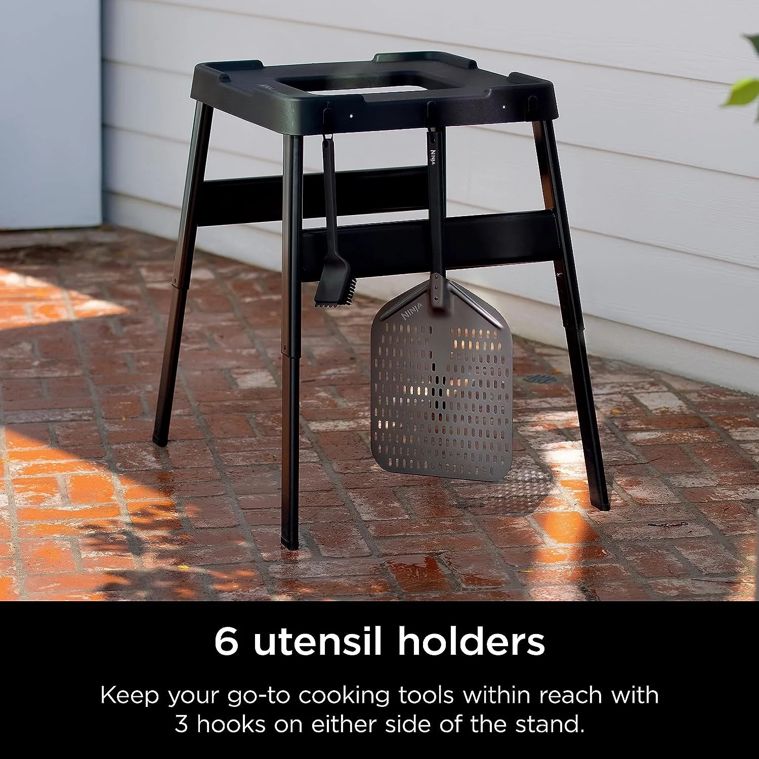 Ninja Outdoor Stand for Ninja Woodfire Outdoor Grills and Appliances (XSKUNSTAND) - Image 6