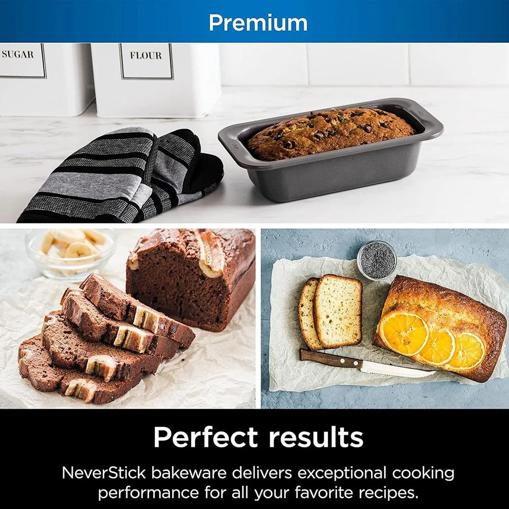 Ninja Premium 5 x 9 Loaf Pan for Oven; Metal - Open Box - Image 6