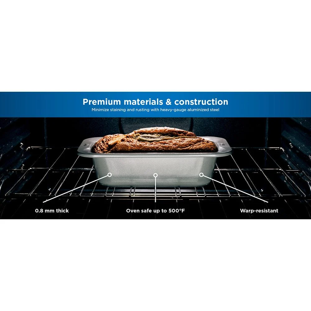 Ninja Premium 5 x 9 Loaf Pan for Oven; Metal - Open Box - Image 8