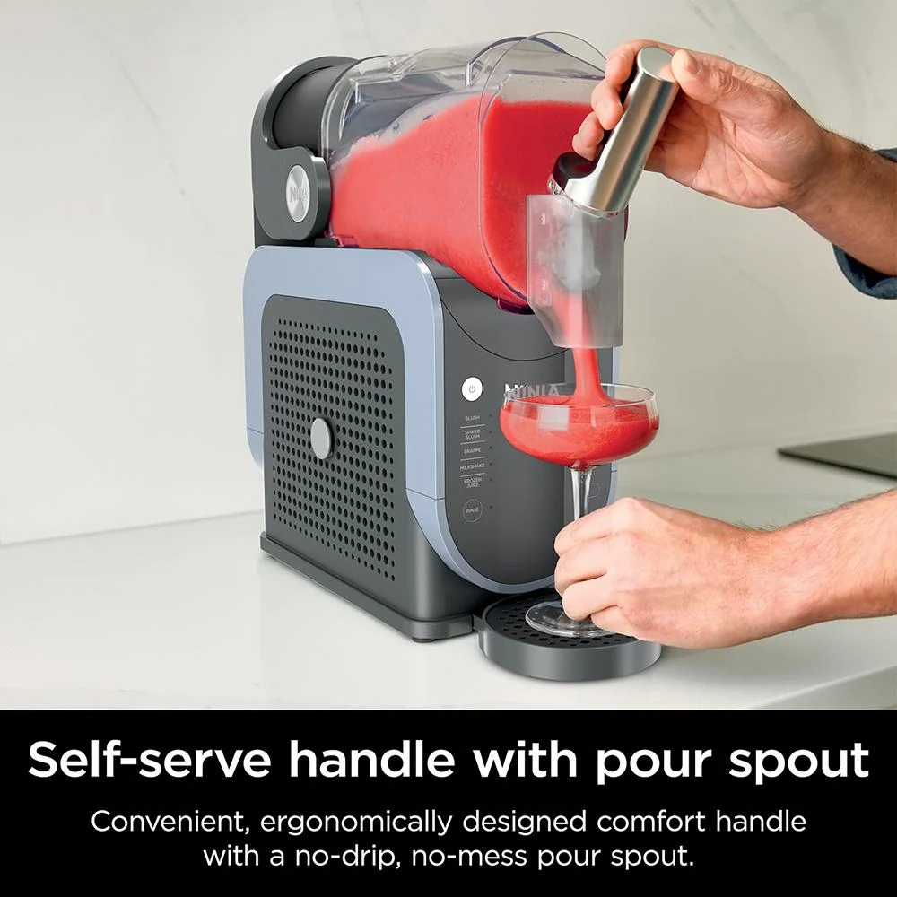 Ninja SLUSHi 88 oz. Frozen Drink & Slushie Machine Renewed + Travel Party Tote - Image 4