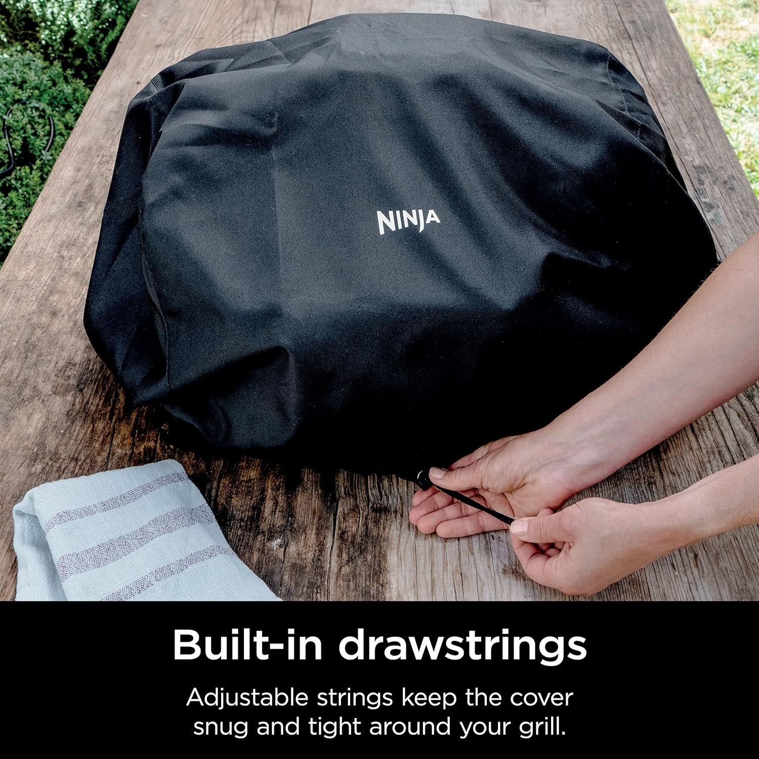 Ninja Woodfire Premium Grill Cover, Compatible Woodfire Grills (OG700 Series) - Image 3