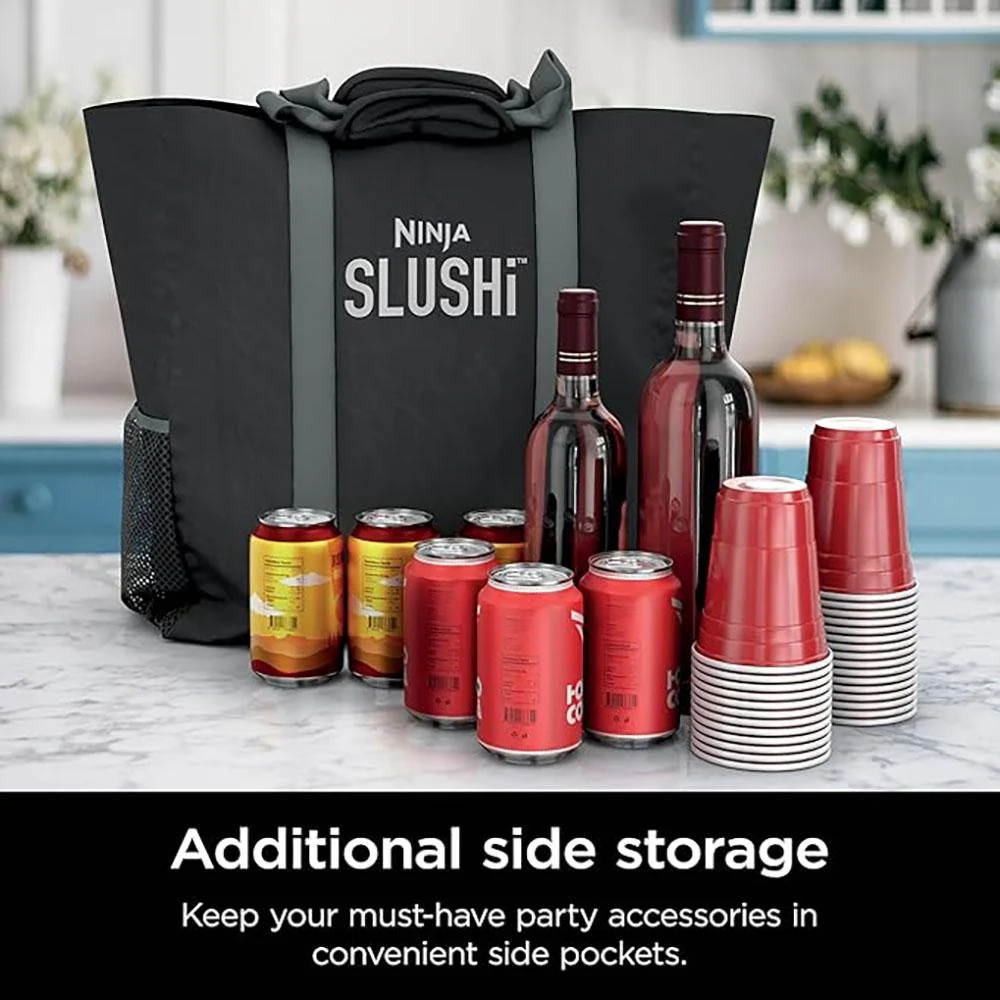 Ninja XSKTRVLBAGQ SLUSHi Travel Party Tote, Black - Image 4