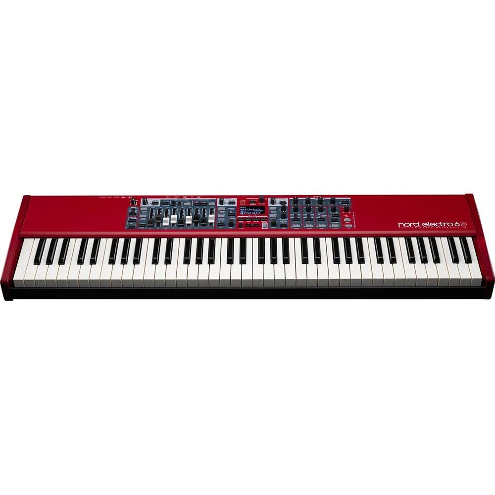 Nord Nord 61 Note Electro 6D 61 key semi-weighted  action, with nine physical drawbar - Image 2