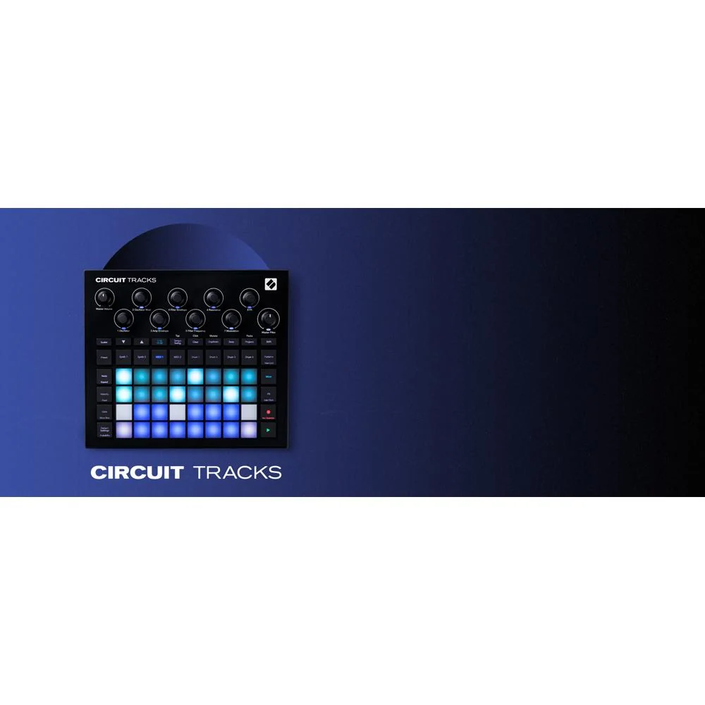 Novation Circuit Tracks Standalone Groovebox with Synths, Drums and Sequencer - Image 7