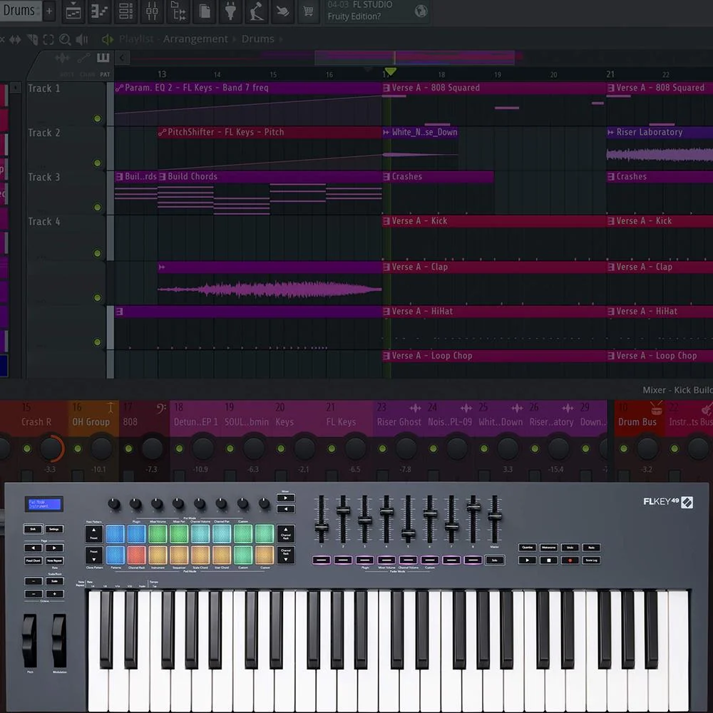 Novation FLkey 49 USB MIDI Keyboard Controller - Image 7