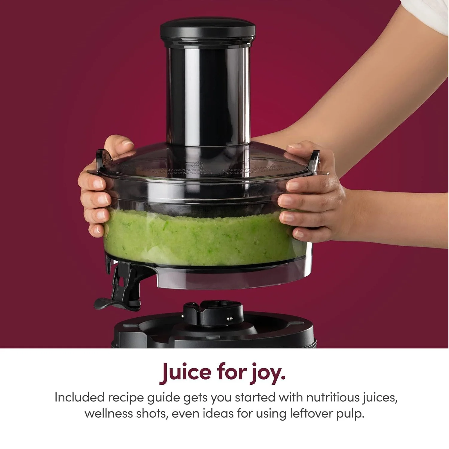 NutriBullet Juicer Pro Centrifugal Juicer Machine, NBJ50200, Silver - Refurbished - Image 6