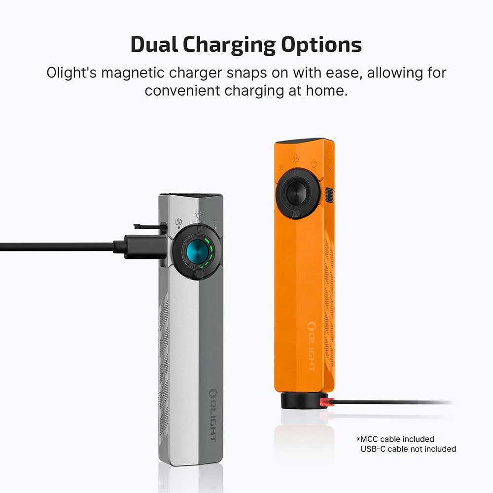 OLIGHT ArkPro 1,500 Lumens 4-in-1 EDC Flashlight, Orange - Image 12
