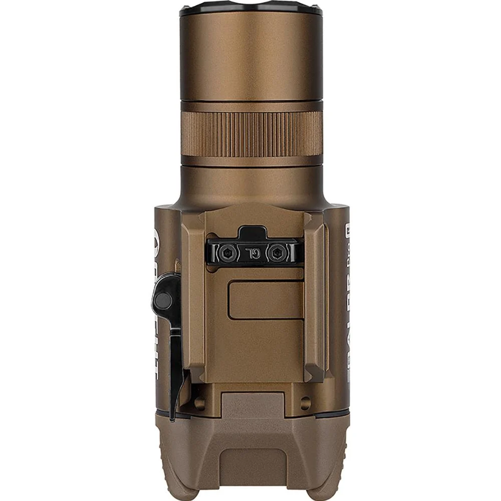 OLIGHT Baldr Pro R 1,350 Lumens Tactical Light with Green Laser, Desert Tan - Image 3
