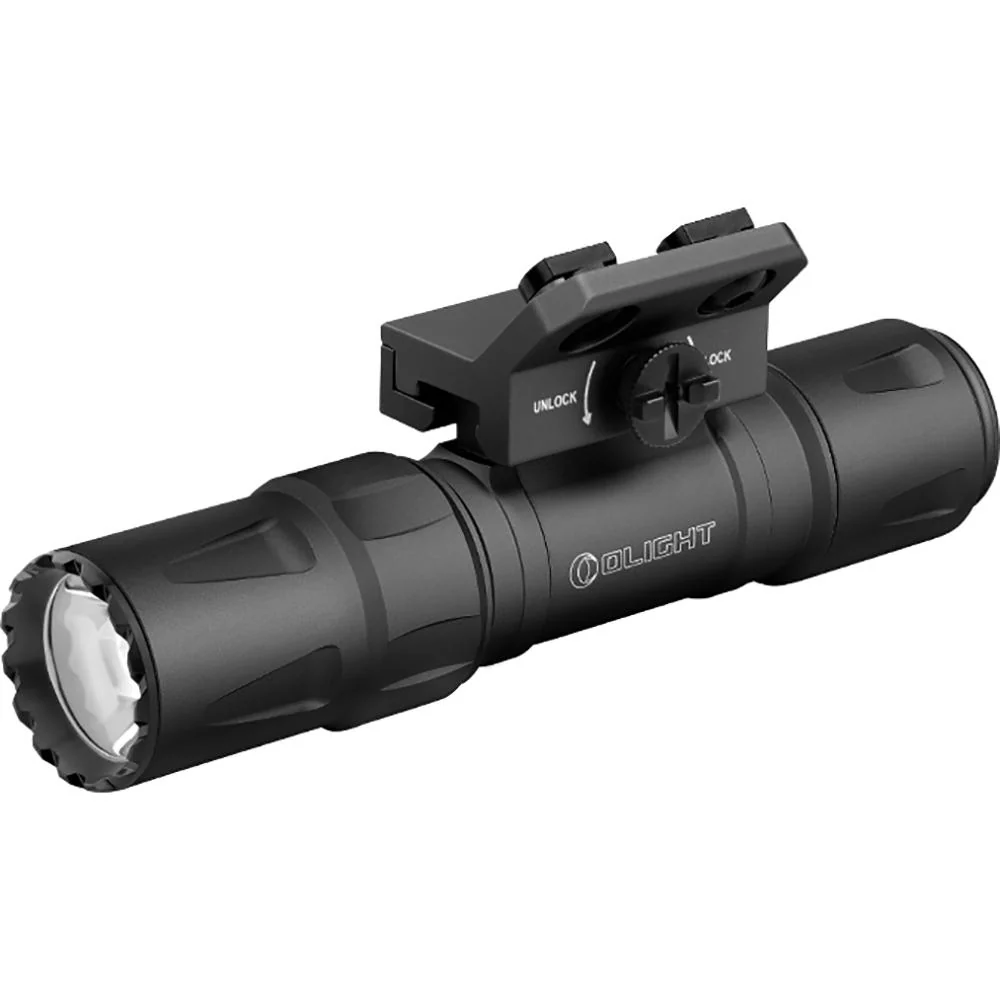OLIGHT Odin S M-LOK 1500 Lumens Rail Mounted Tactical Light, Matte Black - Image 3