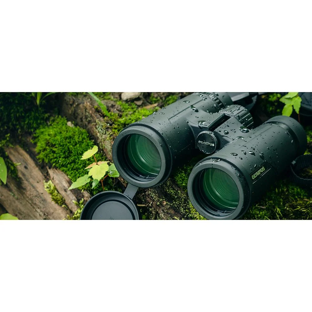 OM SYSTEM Olympus 10x42 PRO Compact Waterproof Roof Prism Binoculars; Black (V501021BU000) - Image 11