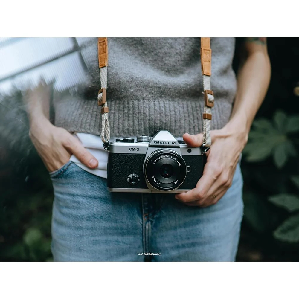 OM SYSTEM Olympus OM-3 Silver Micro Four Thirds System Camera Travel Camera - V210050SW000 - Image 5