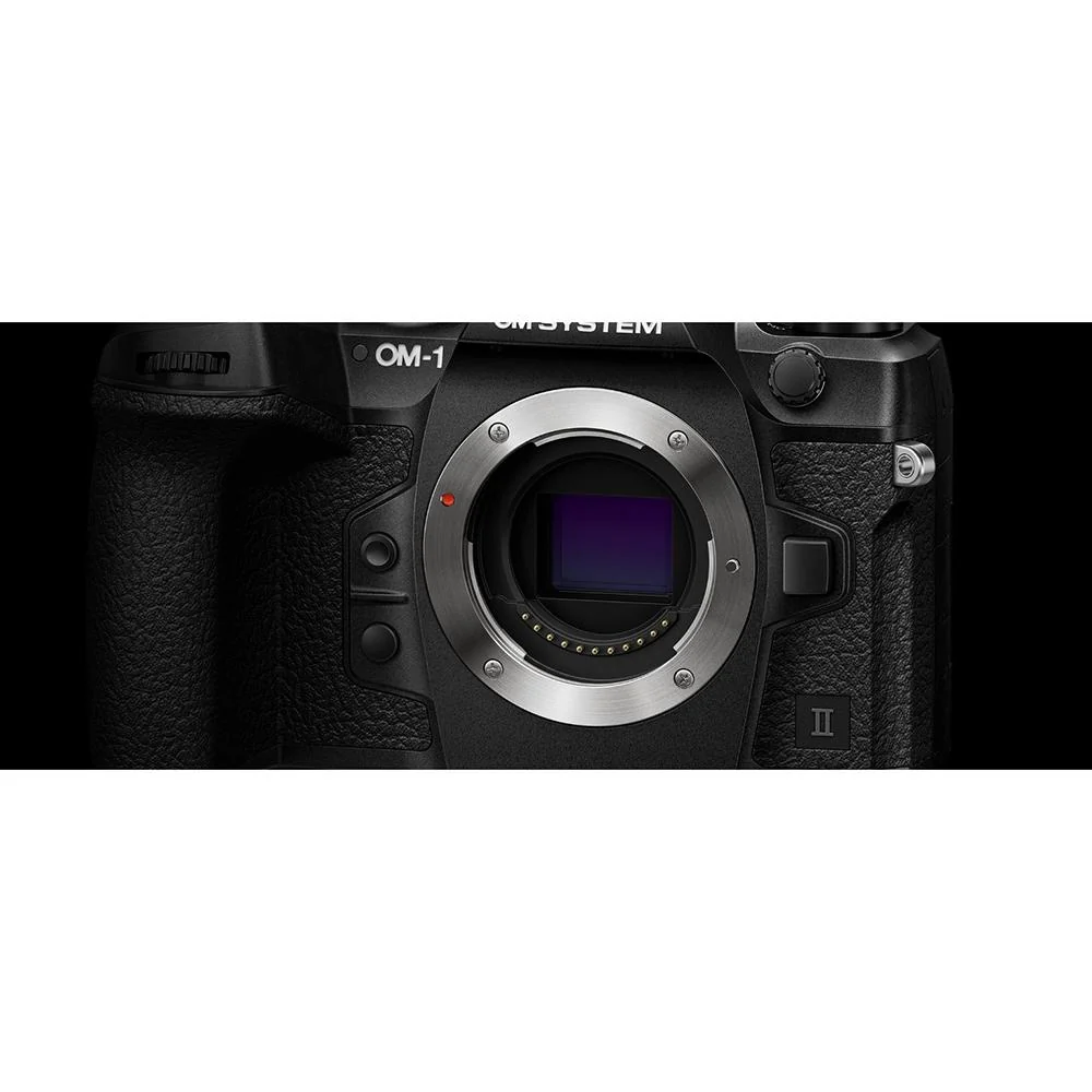 OM SYSTEM Olympus OM-1 Mark II 20MP 4K Video Mirrorless Camera Body; Black (V210040BU000) - Image 2