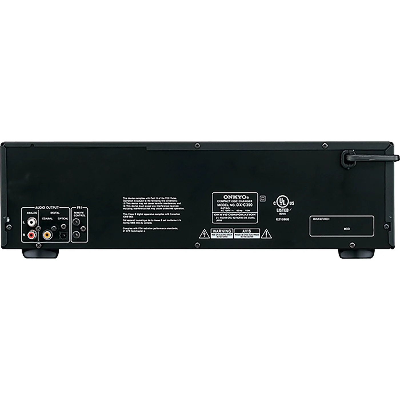 Onkyo DX-C390 6 Disc CD Changer - Image 3