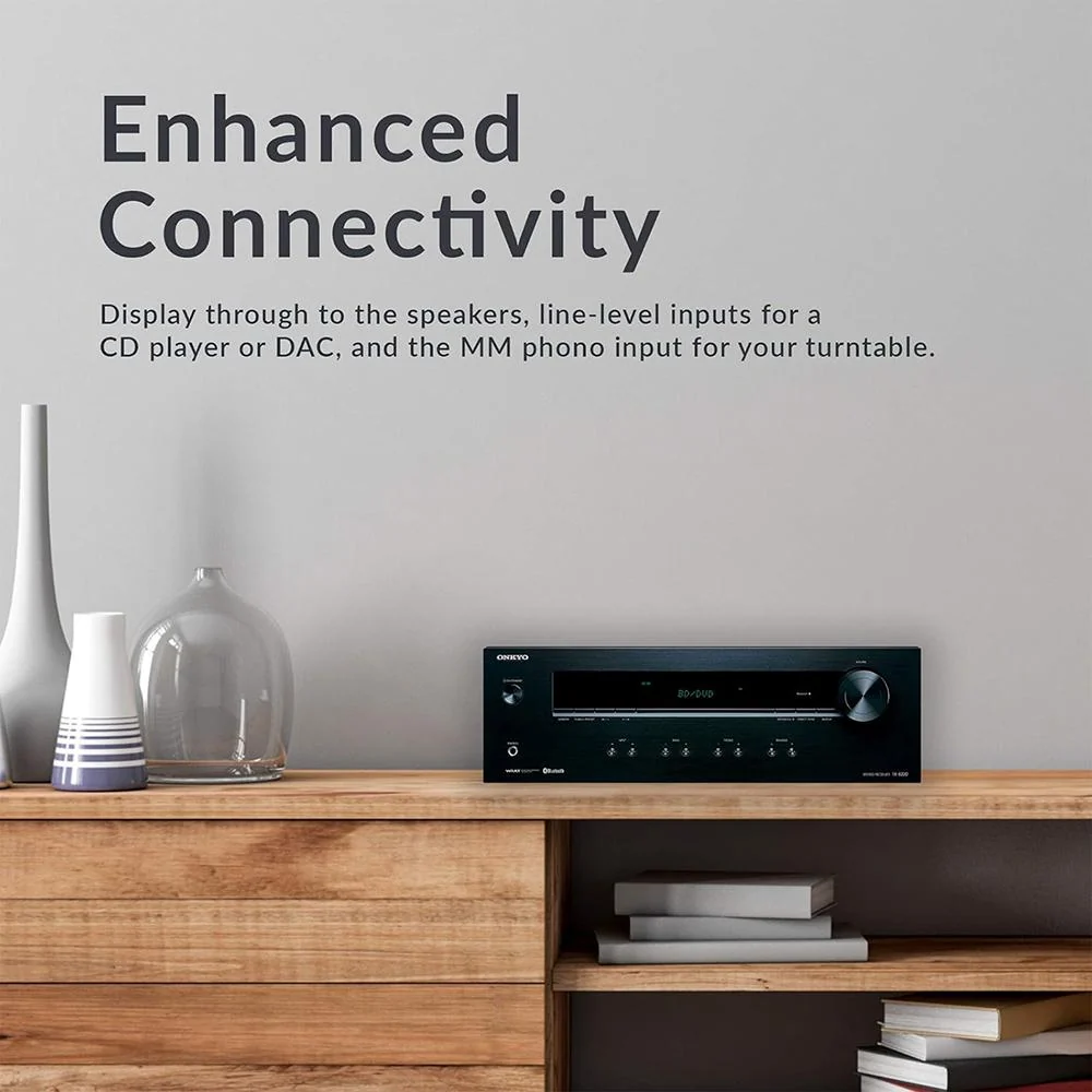 Onkyo TX-8220 Stereo Receiver with Built-In Bluetooth - Open Box - Image 5