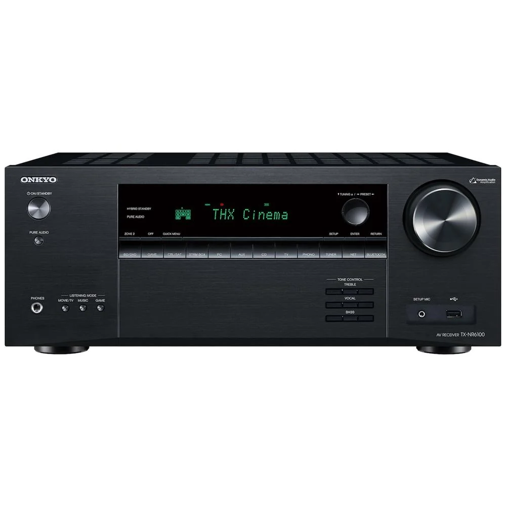 Onkyo TX-NR6100 7.2-Channel THX Certified AV Receiver + 2 Year Warranty Bundle - Image 3