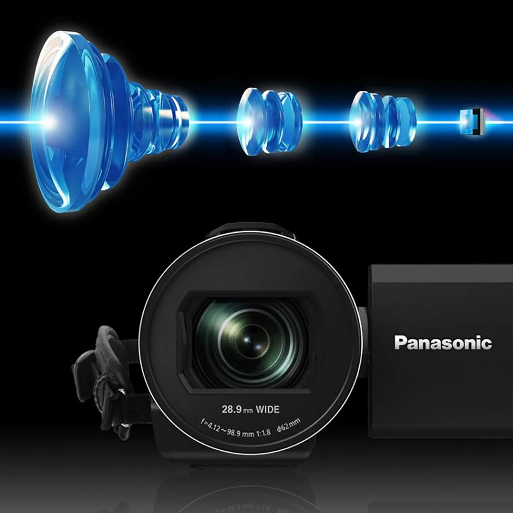 Panasonic Full HD 1080p 24X Optical Zoom Lightweight Camcorder (HC-V900) - Image 8