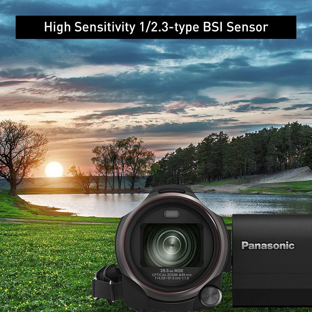 Panasonic Full HD Video Camera Camcorder with HDR Capture, 20X Zoom Open Box - Image 7