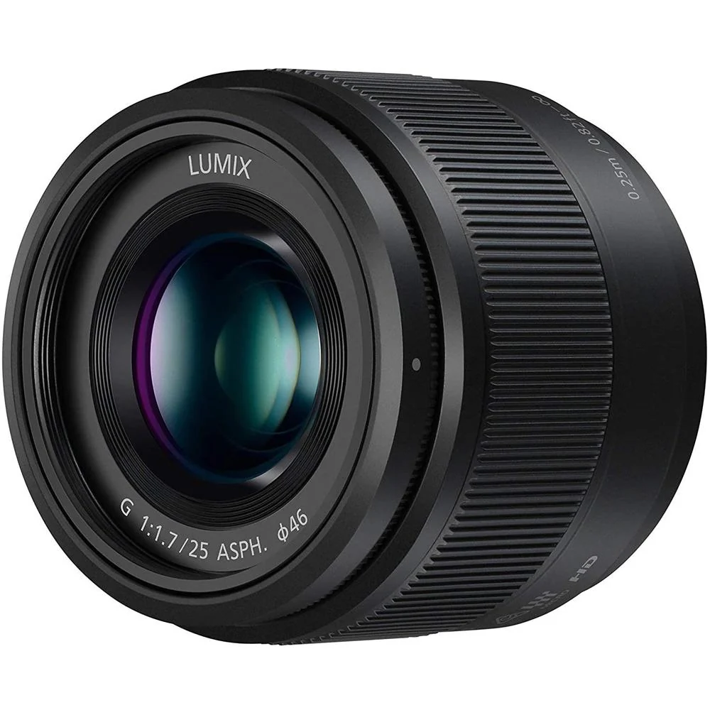 Panasonic H-H025K 25mm F1.7 LUMIX G Lens + 64GB Memory Card Bundle - Image 2