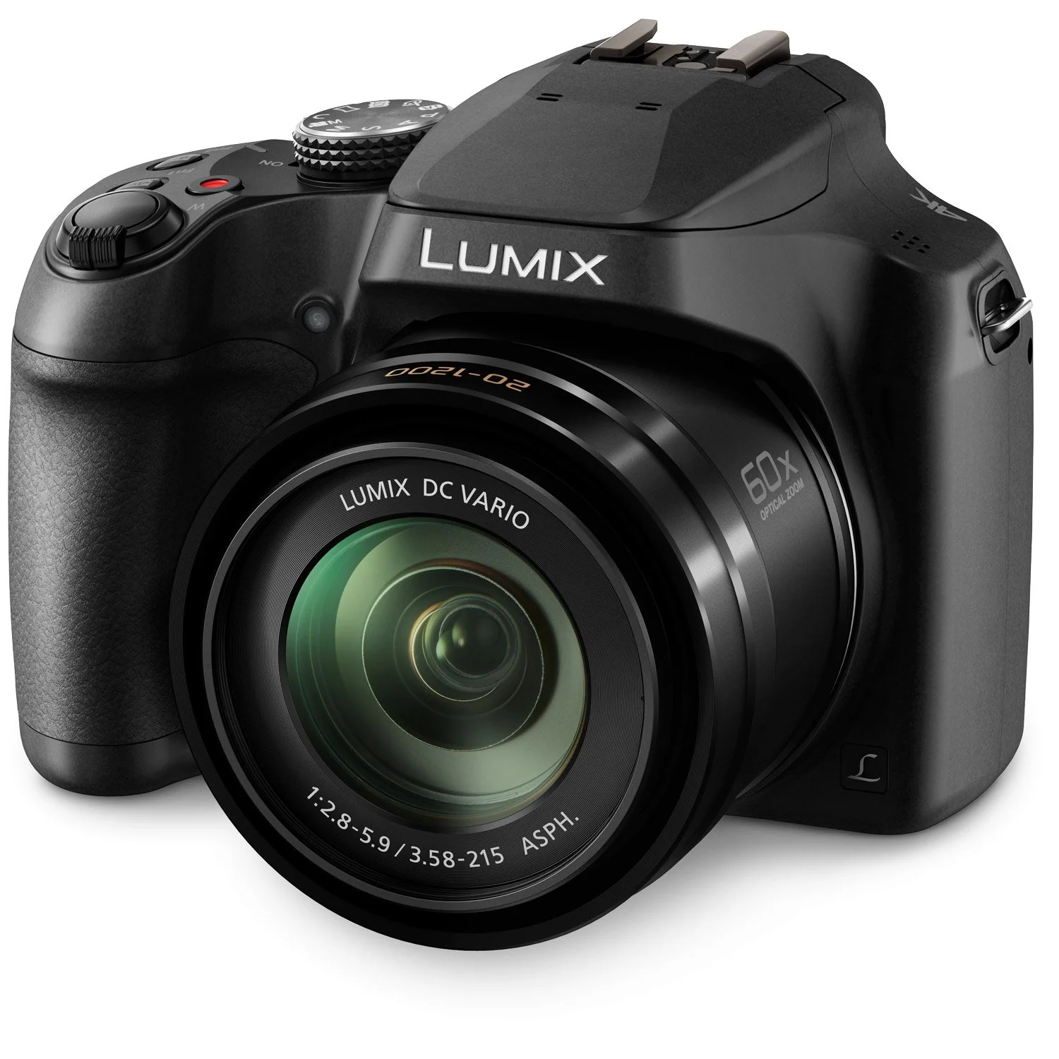 Panasonic Lumix DC-FZ80 4K Digital Camera with 20-1200mm Lens 60x Optical Zoom - Image 2