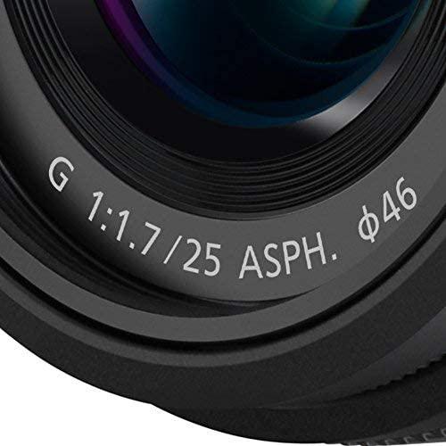 Panasonic Lumix G 25mm f/1.7 ASPH. Lens (Black) H-H025K + 7 Year Protection Pack - Image 6